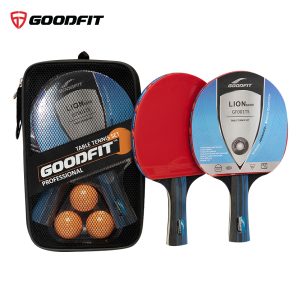 Bộ 2 vợt bóng bàn tặng kèm 3 bóng GoodFit GF001TS